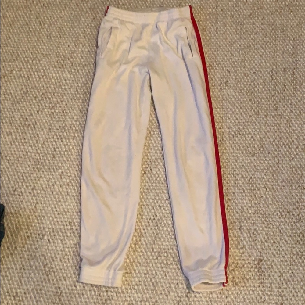 Red striped Brandy Melville pants